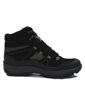 Load image into Gallery viewer, WALDLAUFER 471974 HOLLY LACE BOOT - BLACK NEON GREEN SPORT