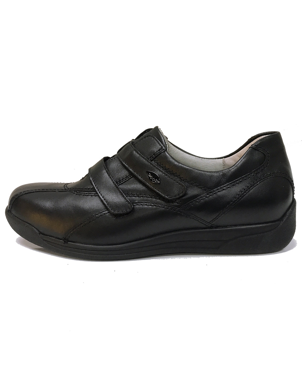 WALDLAUFER 481302 HILLI 15 VELCRO SHOE - MEMPHIS SCHWARZ