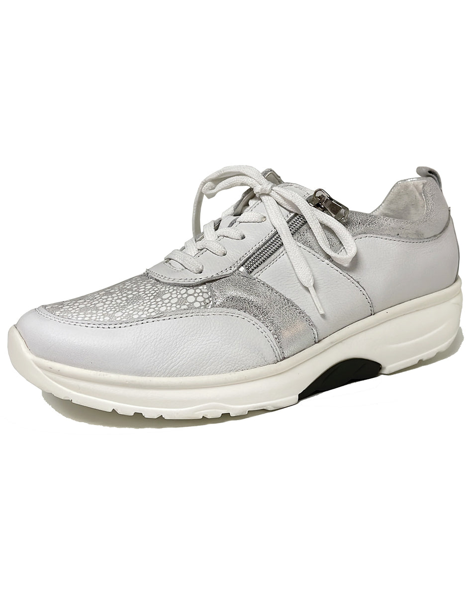 WALDLAUFER 999H03 SONJA SHOE 4-8H - WHITE SILVER PORTO – Lana Lang Shoes