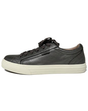 Load image into Gallery viewer, TAOS PLIMSOUL LUX LEATHER LACE SNEAKER - PEWTER